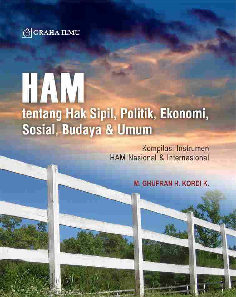 Sampul buku HAM; tentang Hak Sipil, P...