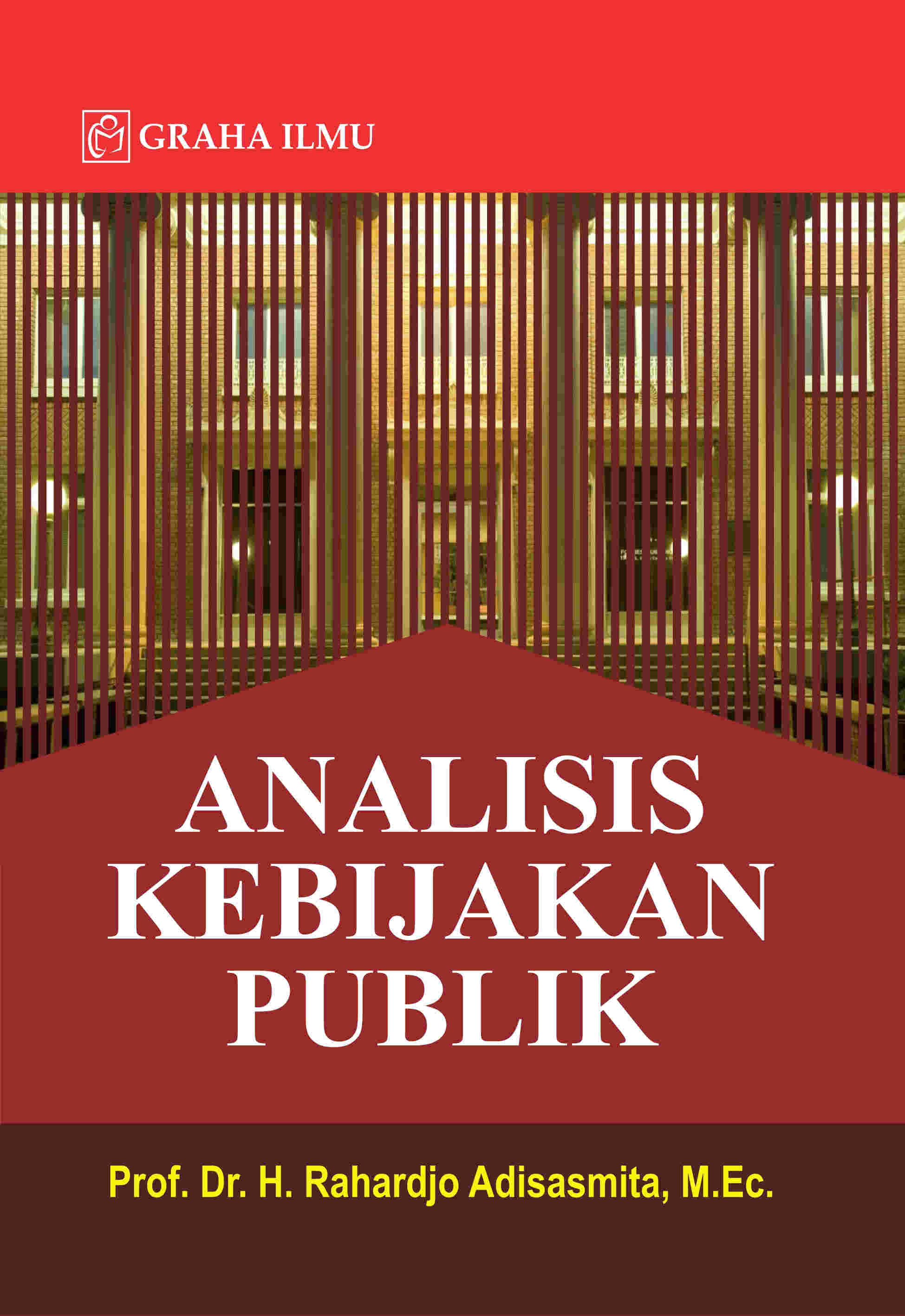 Sampul buku Analisis Kebijakan P...